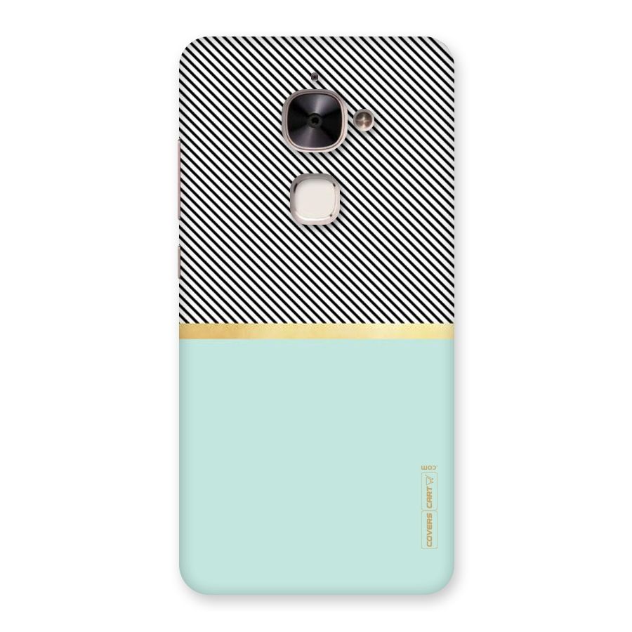 Pastel Green Base Stripes Back Case for Le 2