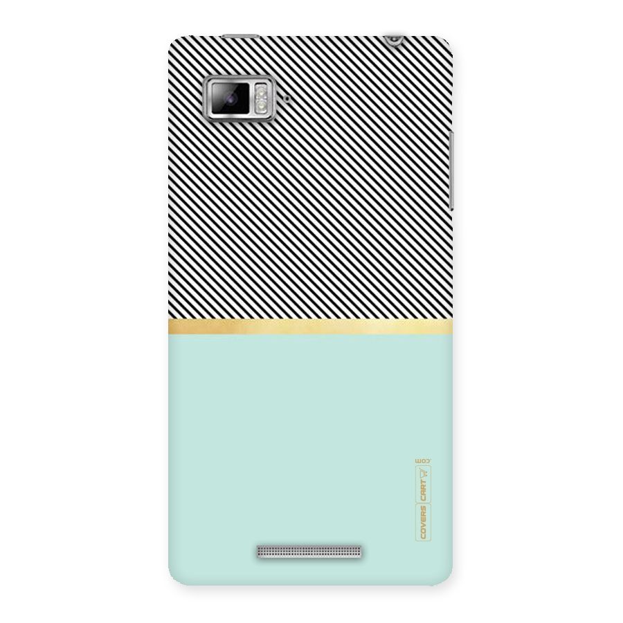 Pastel Green Base Stripes Back Case for Lenovo Vibe Z K910