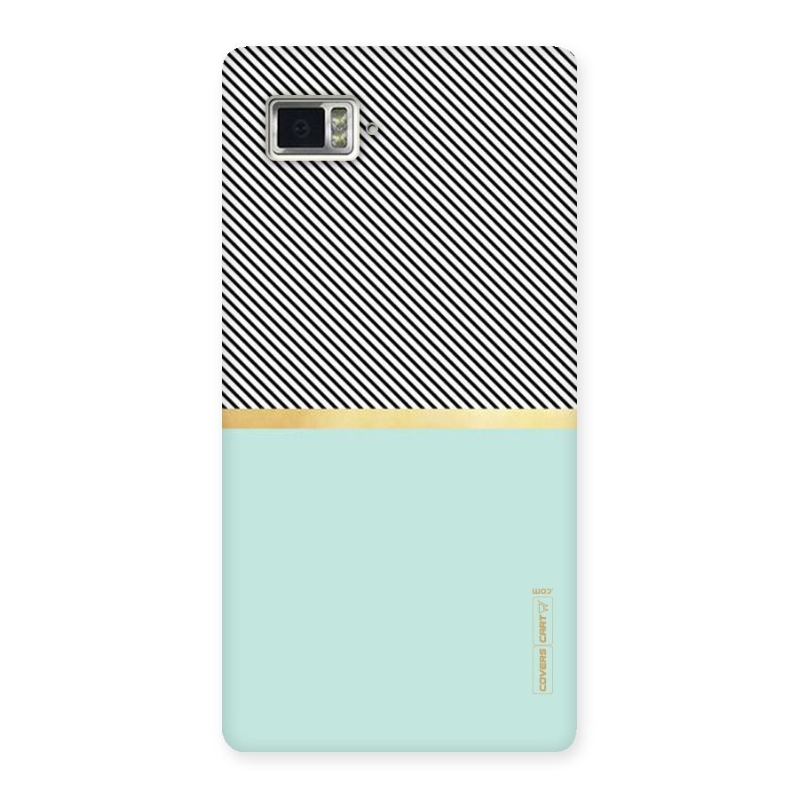Pastel Green Base Stripes Back Case for Vibe Z2 Pro K920