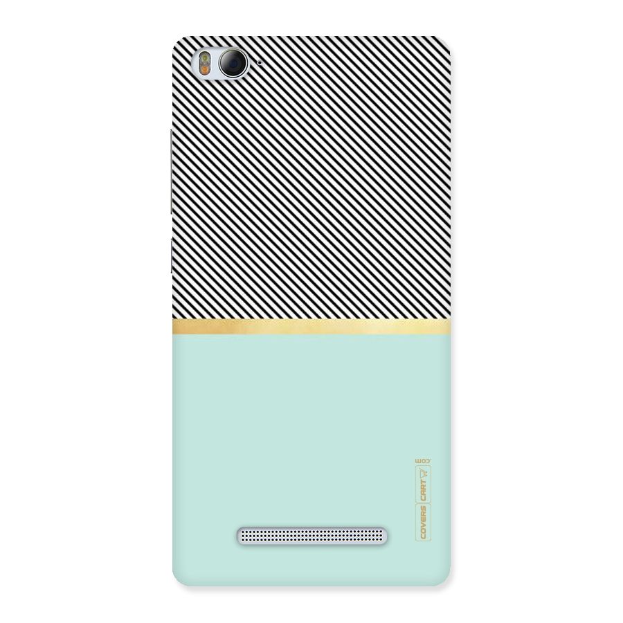 Pastel Green Base Stripes Back Case for Xiaomi Mi4i