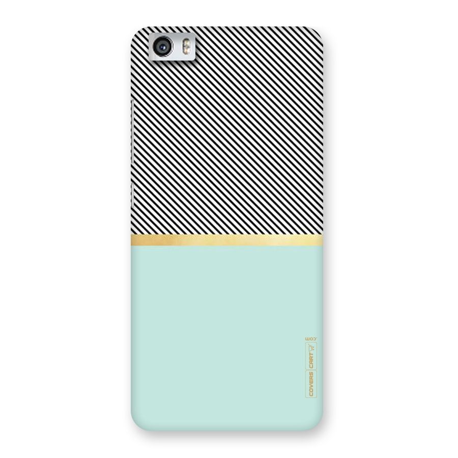 Pastel Green Base Stripes Back Case for Xiaomi Redmi Mi5
