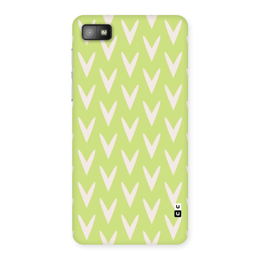 Pastel Green Grass Back Case for Blackberry Z10