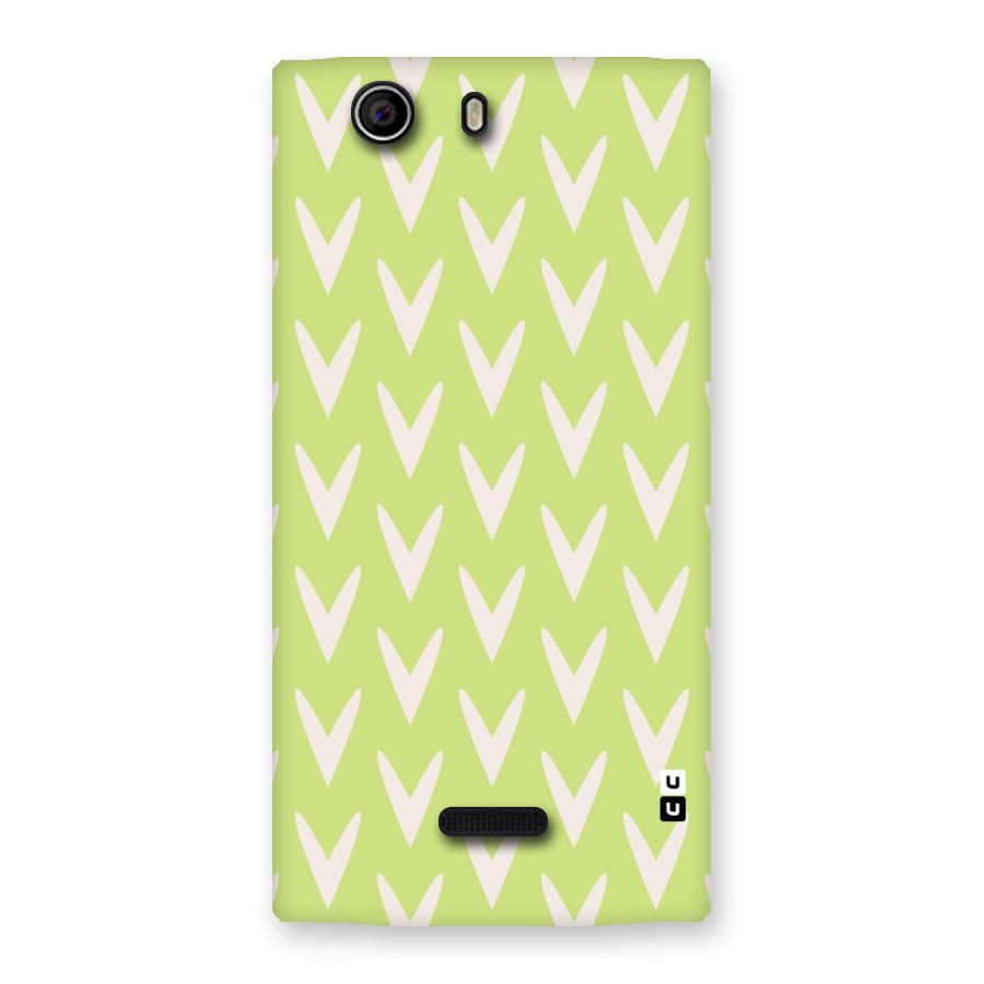 Pastel Green Grass Back Case for Canvas Nitro 2 E311