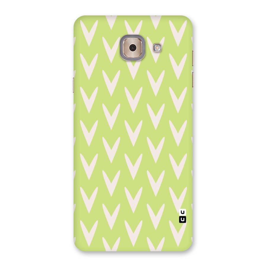 Pastel Green Grass Back Case for Galaxy J7 Max