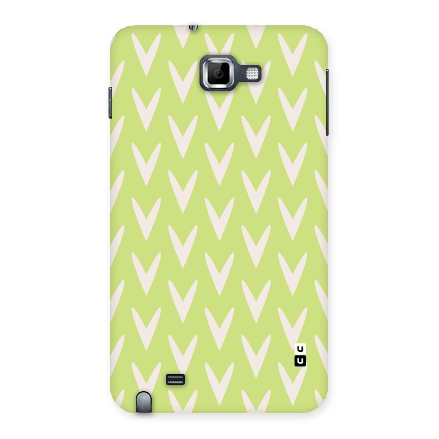 Pastel Green Grass Back Case for Galaxy Note
