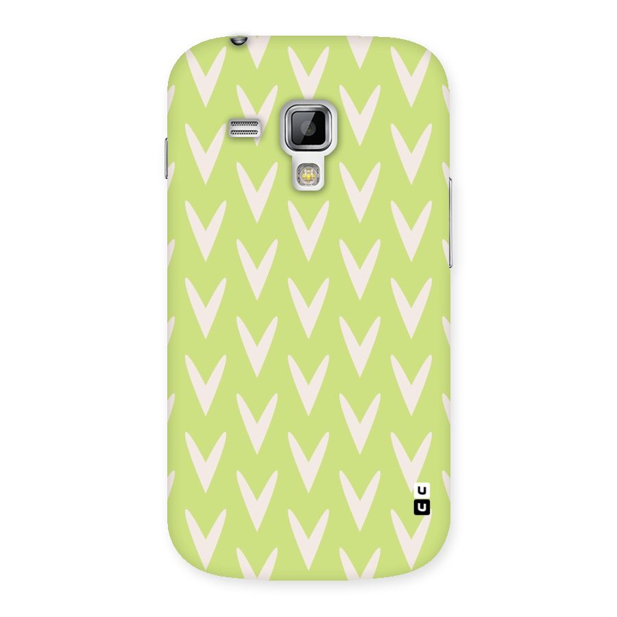 Pastel Green Grass Back Case for Galaxy S Duos