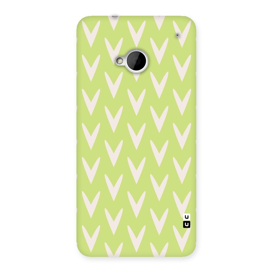 Pastel Green Grass Back Case for HTC One M7