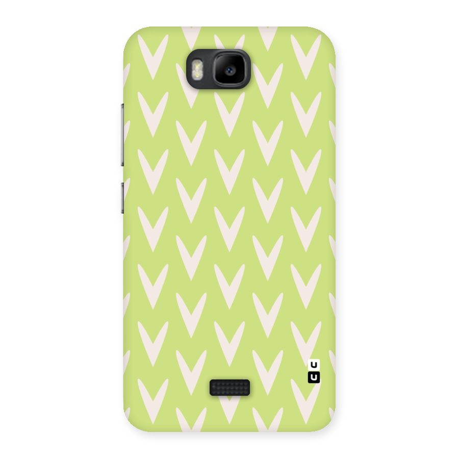 Pastel Green Grass Back Case for Honor Bee