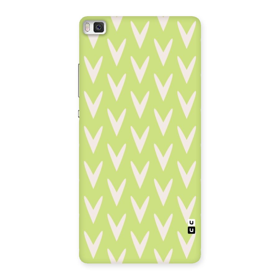 Pastel Green Grass Back Case for Huawei P8