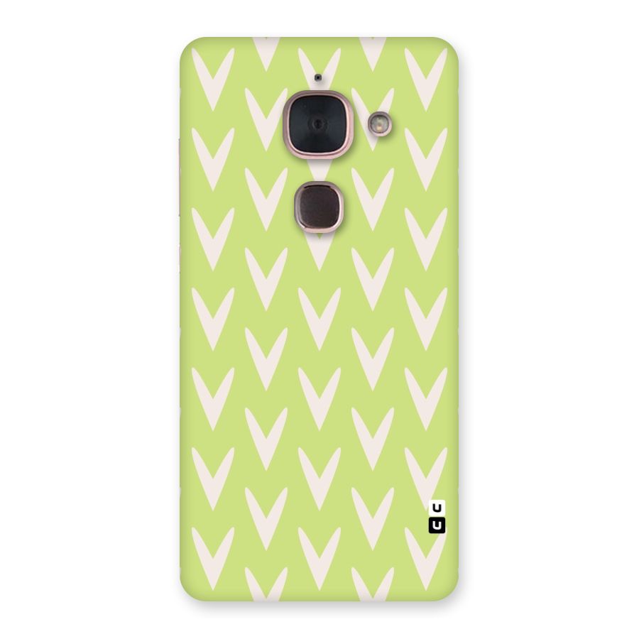 Pastel Green Grass Back Case for Le Max 2