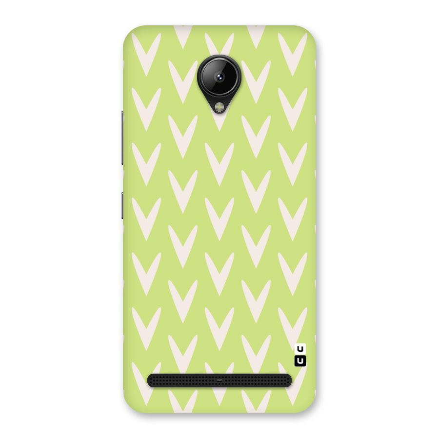 Pastel Green Grass Back Case for Lenovo C2