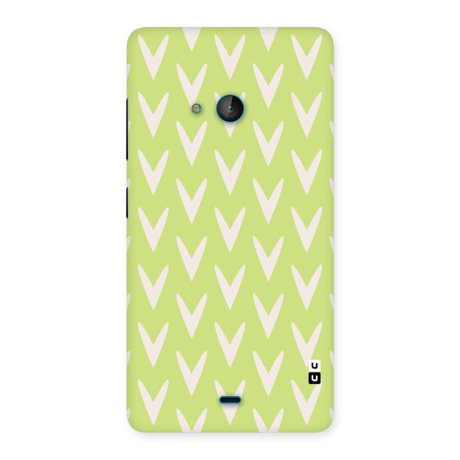 Pastel Green Grass Back Case for Lumia 540