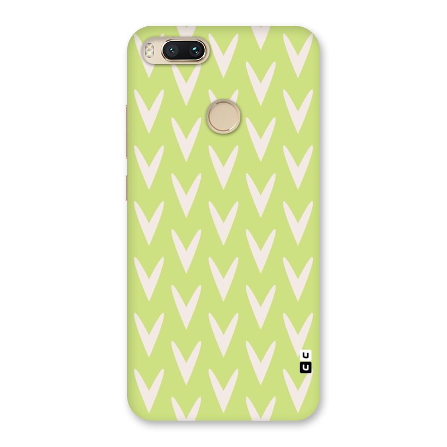 Pastel Green Grass Back Case for Mi A1