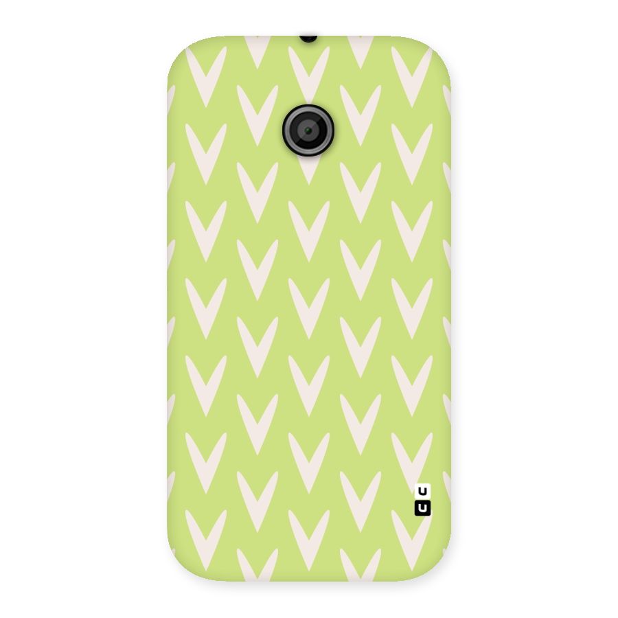 Pastel Green Grass Back Case for Moto E
