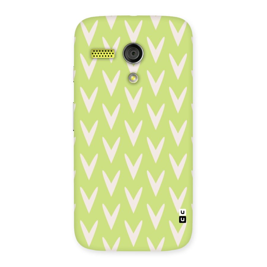 Pastel Green Grass Back Case for Moto G