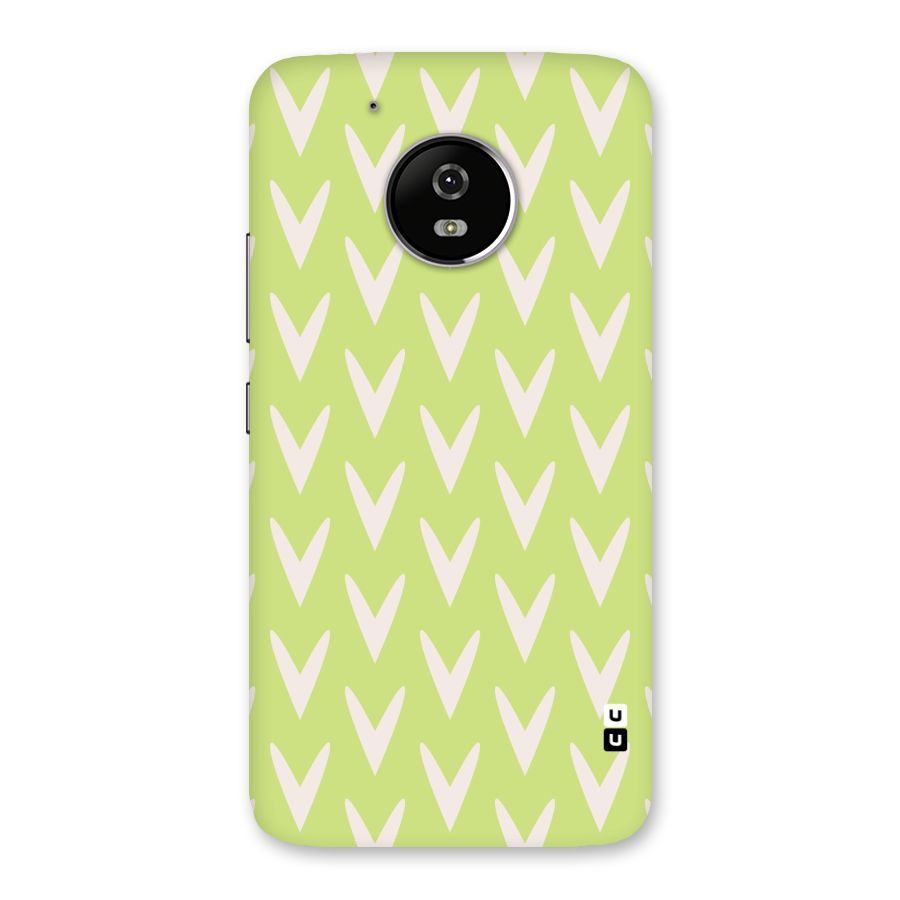 Pastel Green Grass Back Case for Moto G5