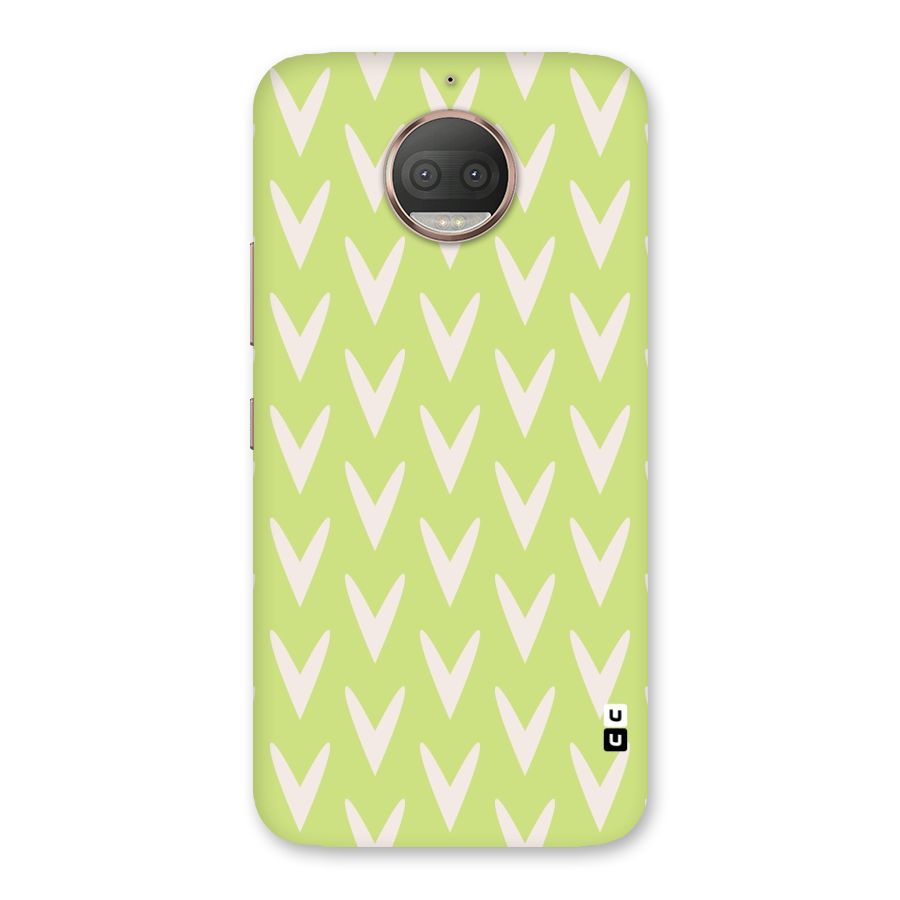 Pastel Green Grass Back Case for Moto G5s Plus