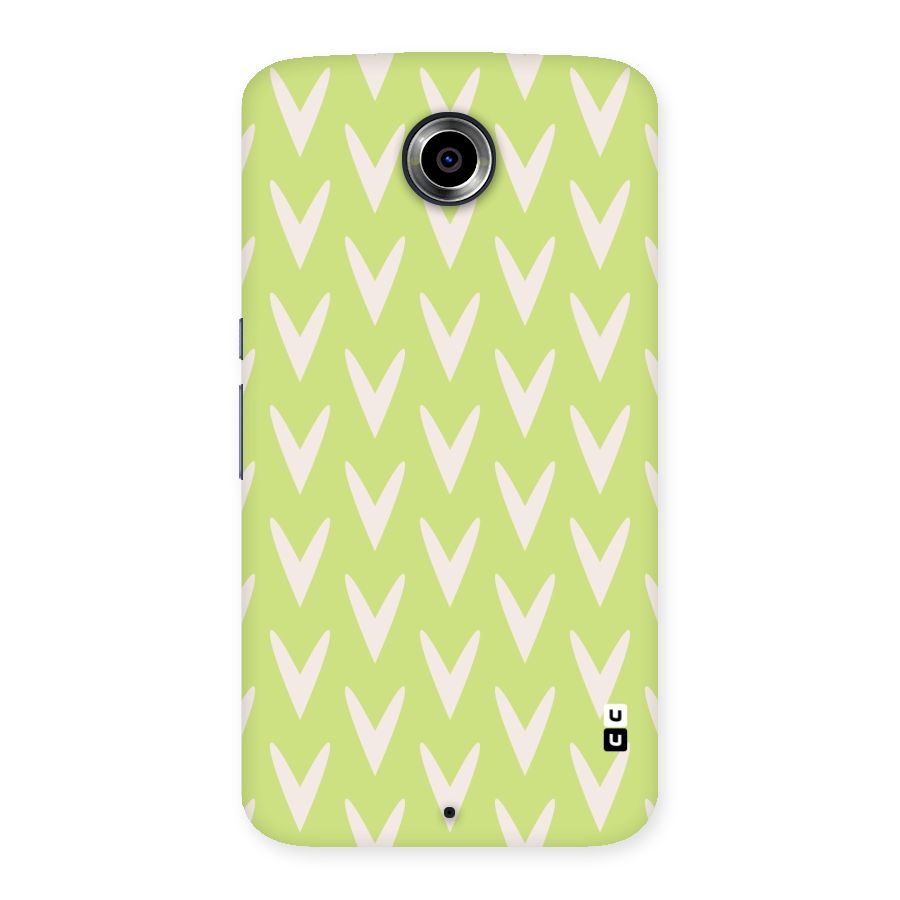 Pastel Green Grass Back Case for Nexsus 6
