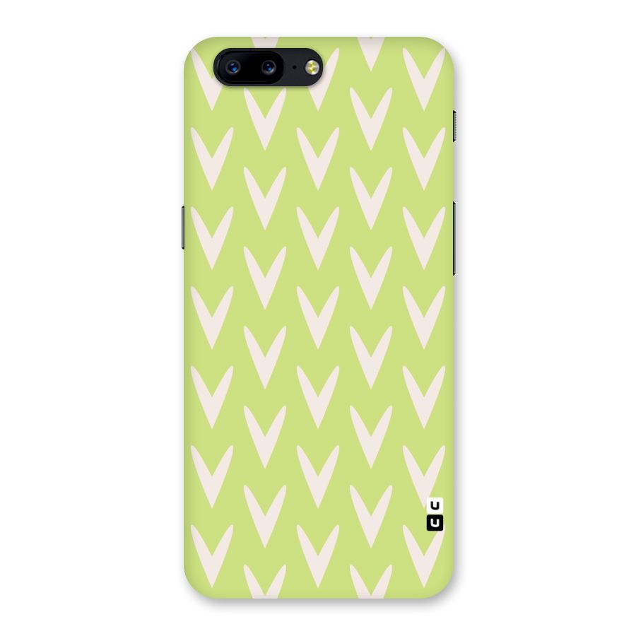 Pastel Green Grass Back Case for OnePlus 5