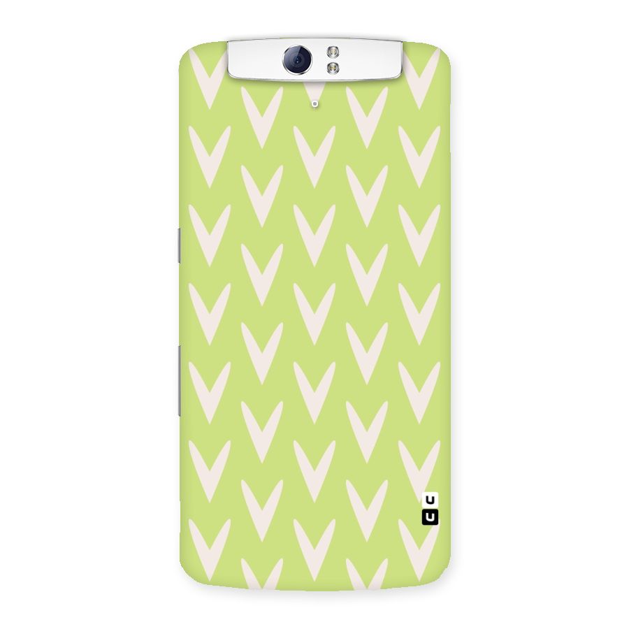 Pastel Green Grass Back Case for Oppo N1