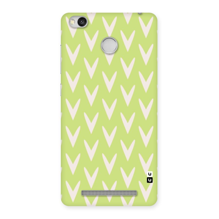 Pastel Green Grass Back Case for Redmi 3S Prime