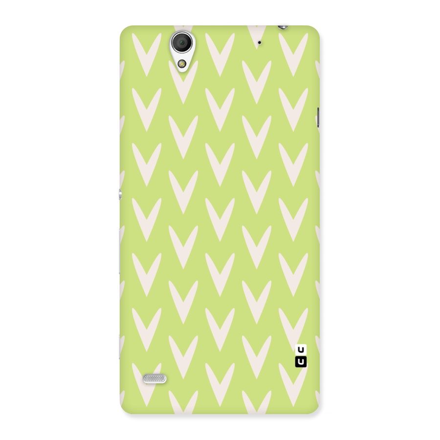 Pastel Green Grass Back Case for Sony Xperia C4