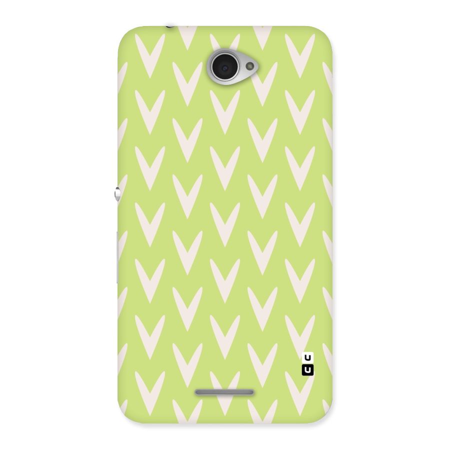 Pastel Green Grass Back Case for Sony Xperia E4