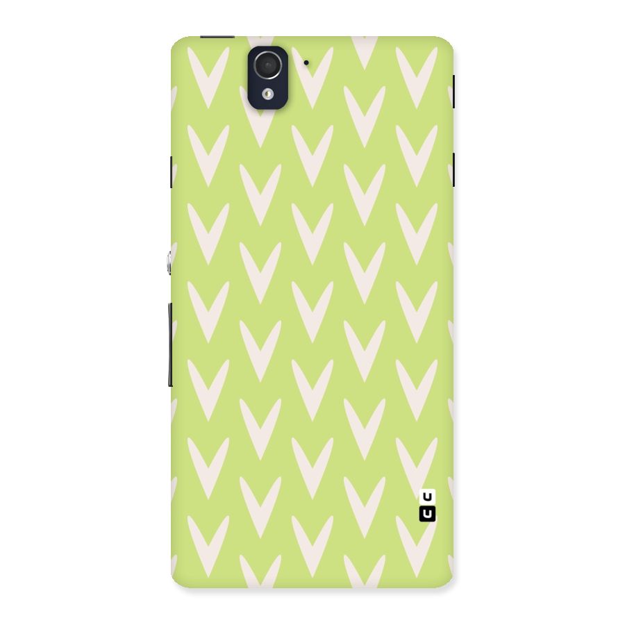 Pastel Green Grass Back Case for Sony Xperia Z