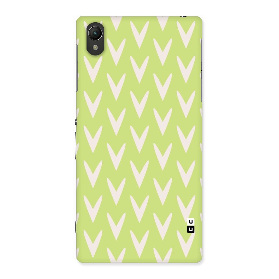 Pastel Green Grass Back Case for Sony Xperia Z1