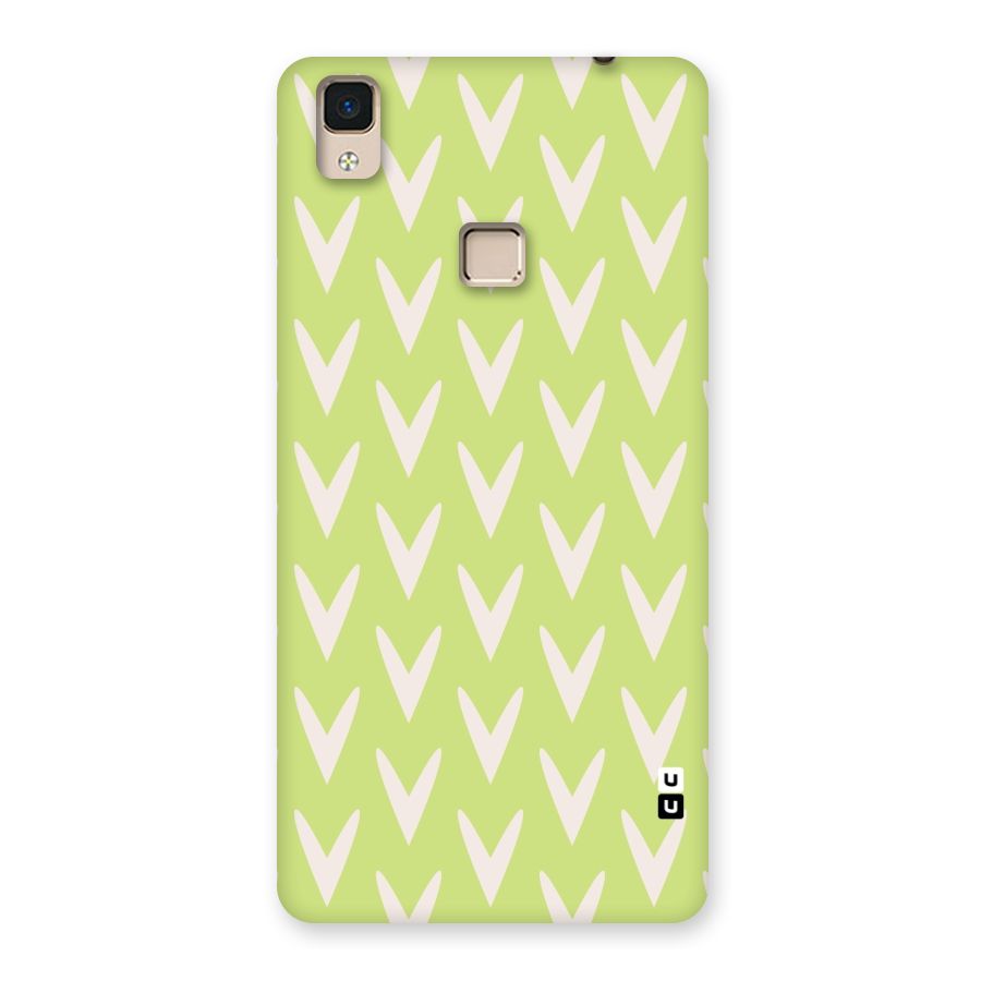 Pastel Green Grass Back Case for V3 Max