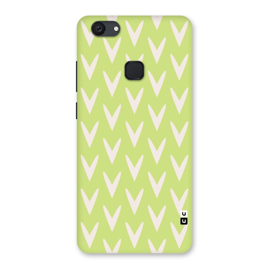 Pastel Green Grass Back Case for Vivo V7 Plus