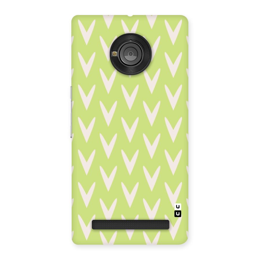 Pastel Green Grass Back Case for Yu Yunique