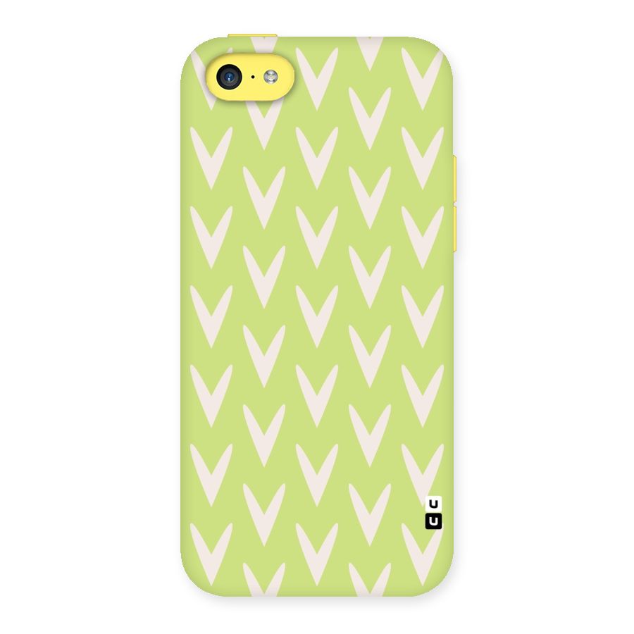 Pastel Green Grass Back Case for iPhone 5C