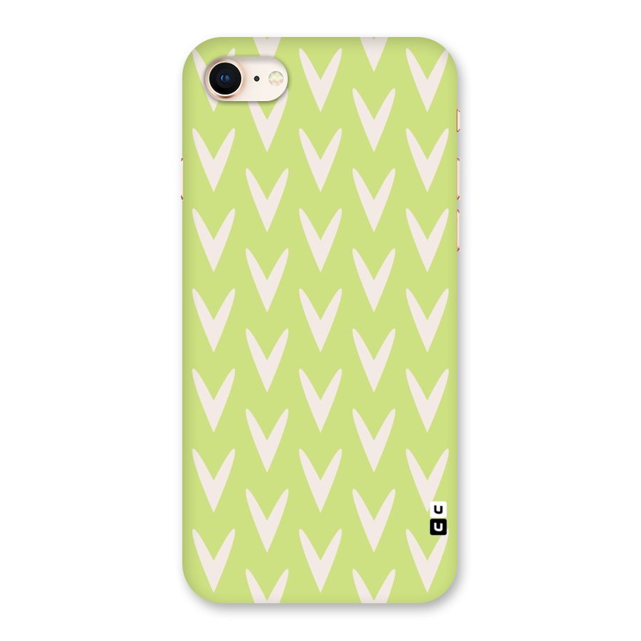 Pastel Green Grass Back Case for iPhone 8