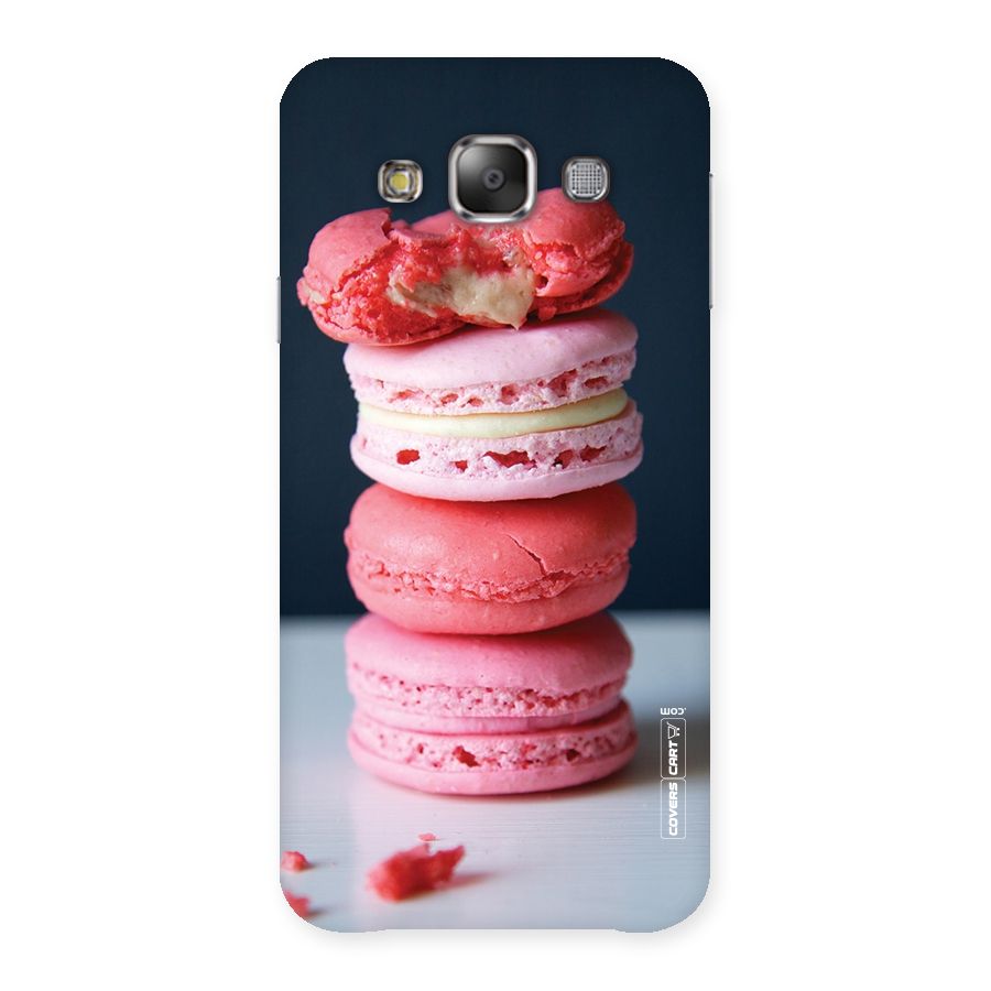 Pastel Macroons Back Case for Galaxy E7