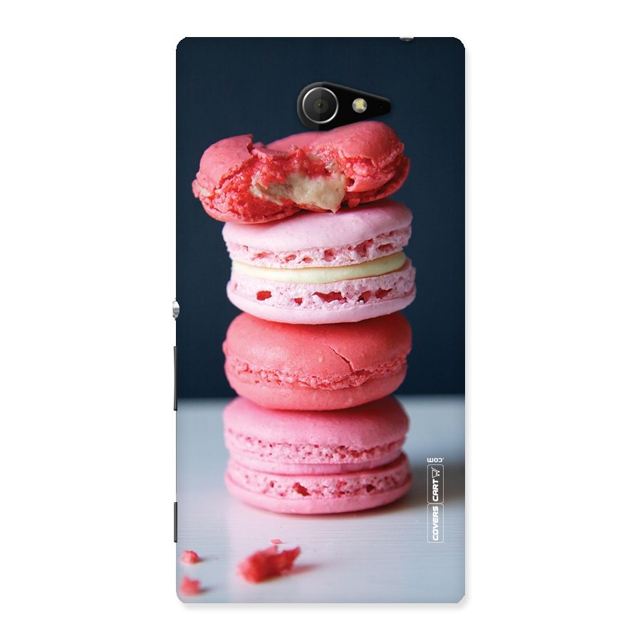 Pastel Macroons Back Case for Sony Xperia M2