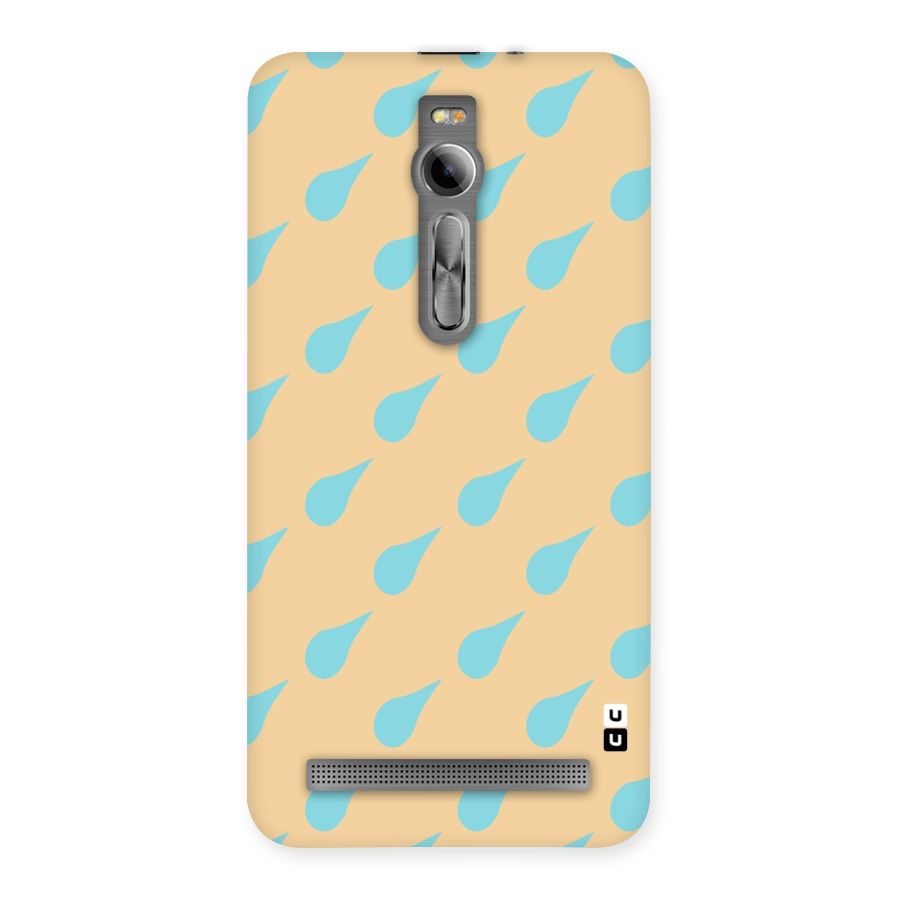 Pastel Orange Drops Back Case for Asus Zenfone 2