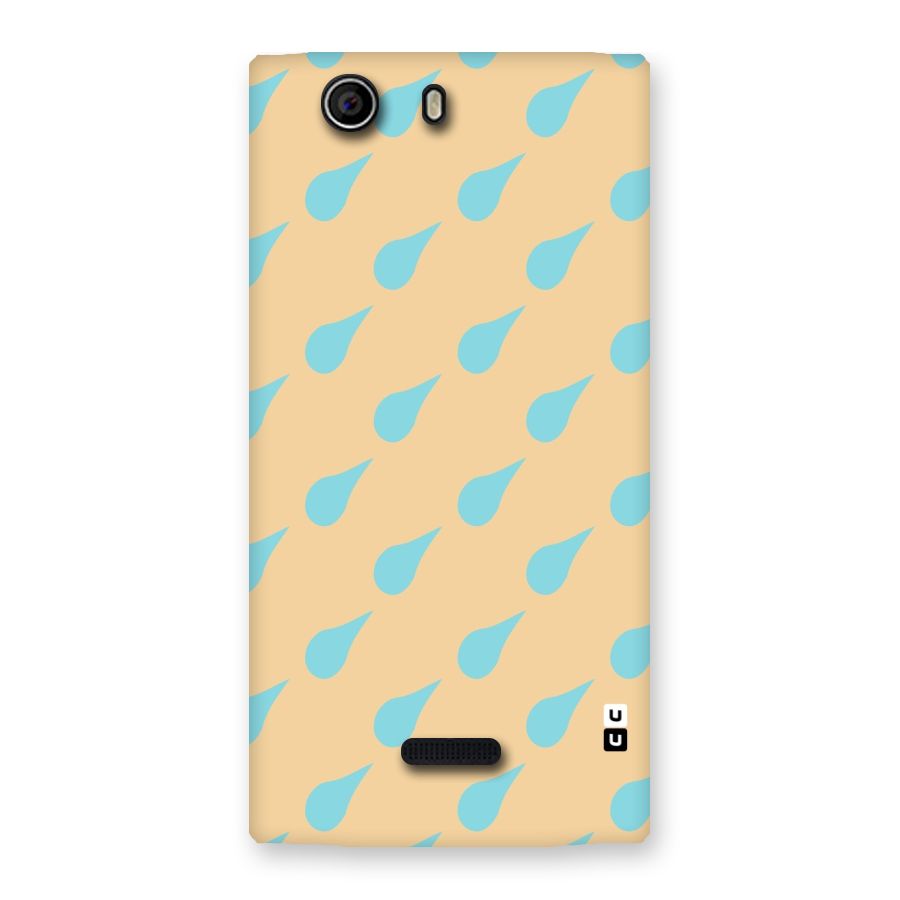 Pastel Orange Drops Back Case for Canvas Nitro 2 E311