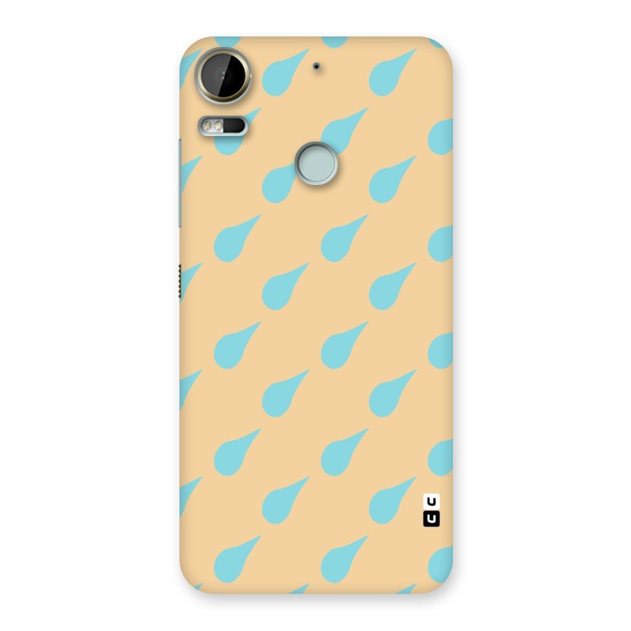 Pastel Orange Drops Back Case for Desire 10 Pro
