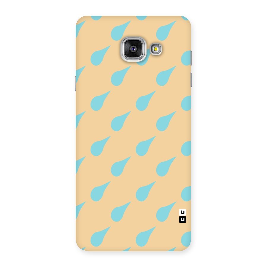 Pastel Orange Drops Back Case for Galaxy A7 2016