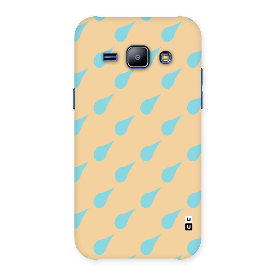 Pastel Orange Drops Back Case for Galaxy J1