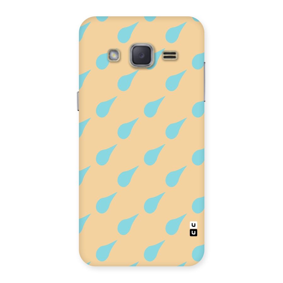 Pastel Orange Drops Back Case for Galaxy J2