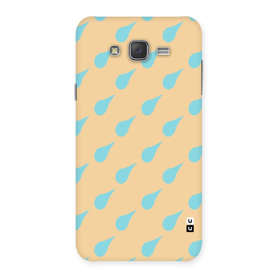 Pastel Orange Drops Back Case for Galaxy J7