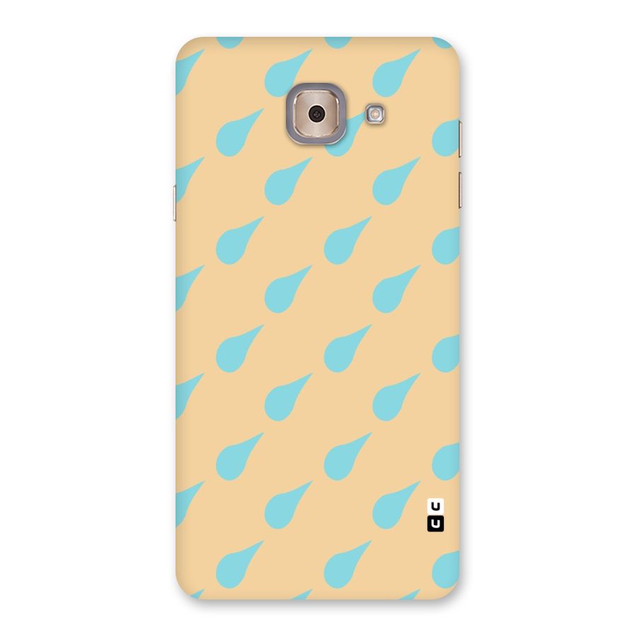 Pastel Orange Drops Back Case for Galaxy J7 Max