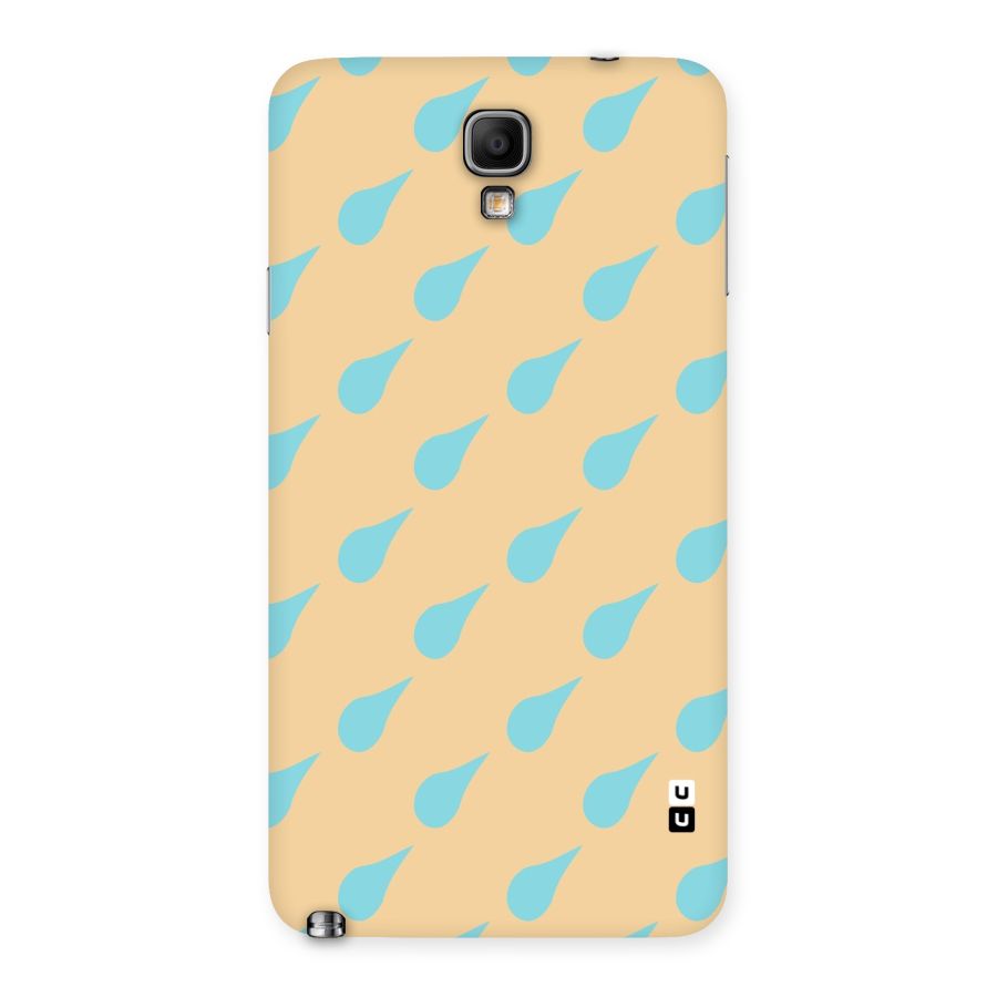 Pastel Orange Drops Back Case for Galaxy Note 3 Neo
