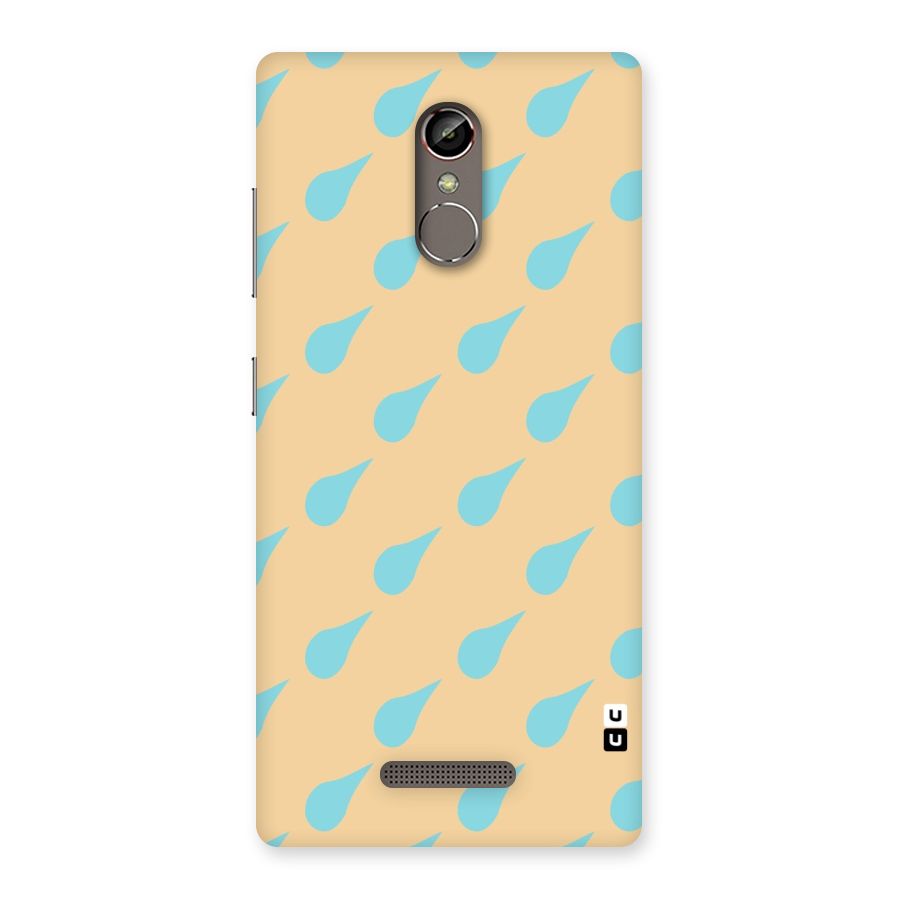 Pastel Orange Drops Back Case for Gionee S6s