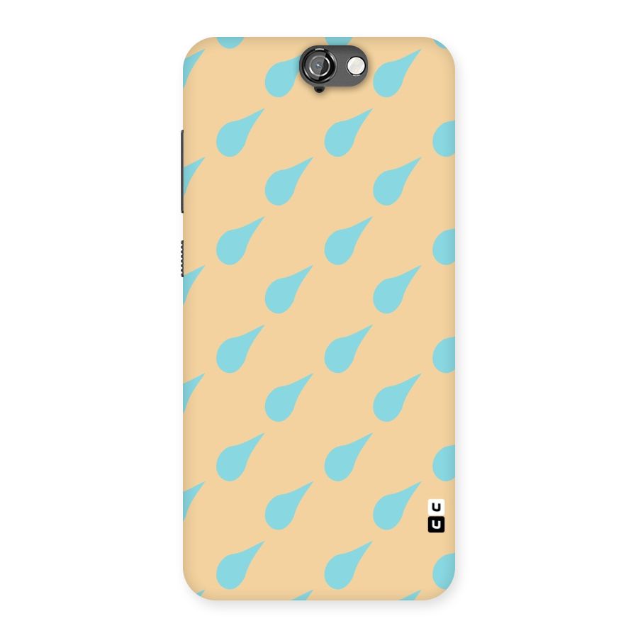 Pastel Orange Drops Back Case for HTC One A9