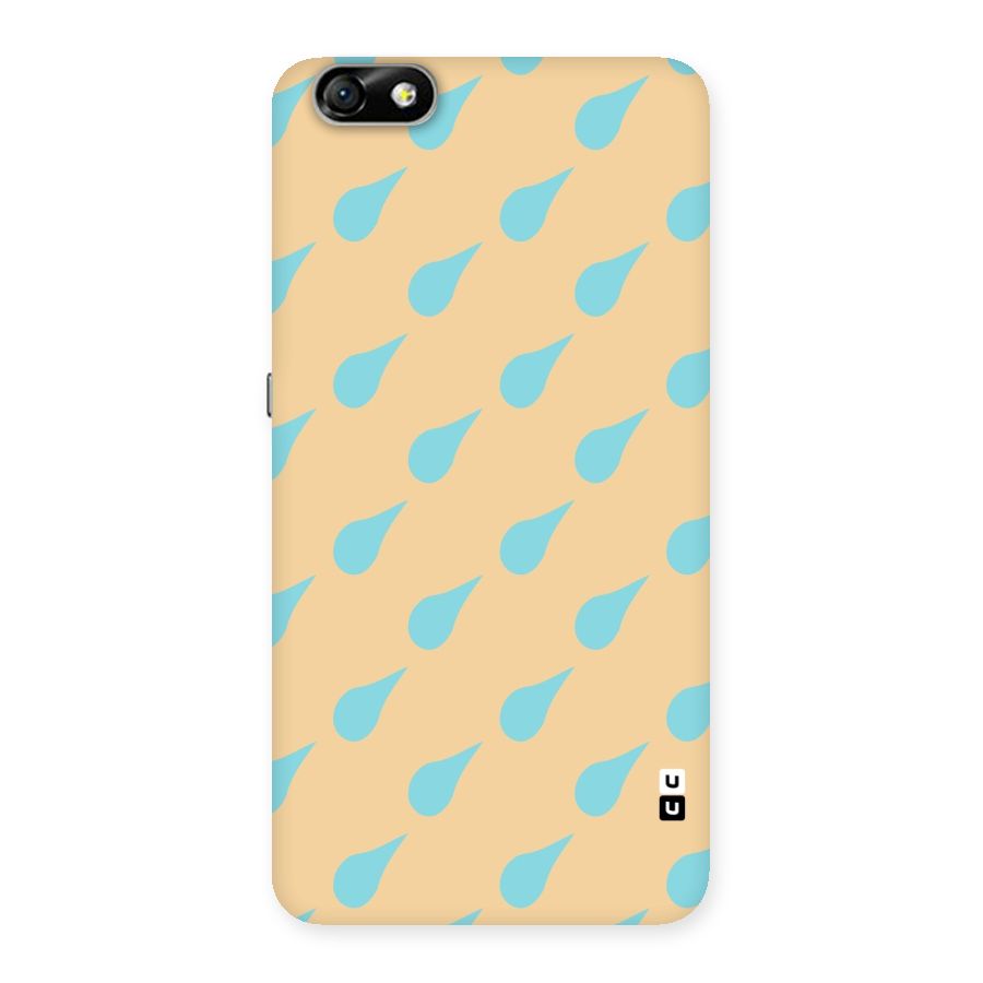 Pastel Orange Drops Back Case for Honor 4X