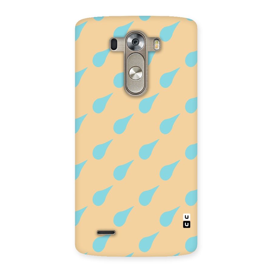 Pastel Orange Drops Back Case for LG G3