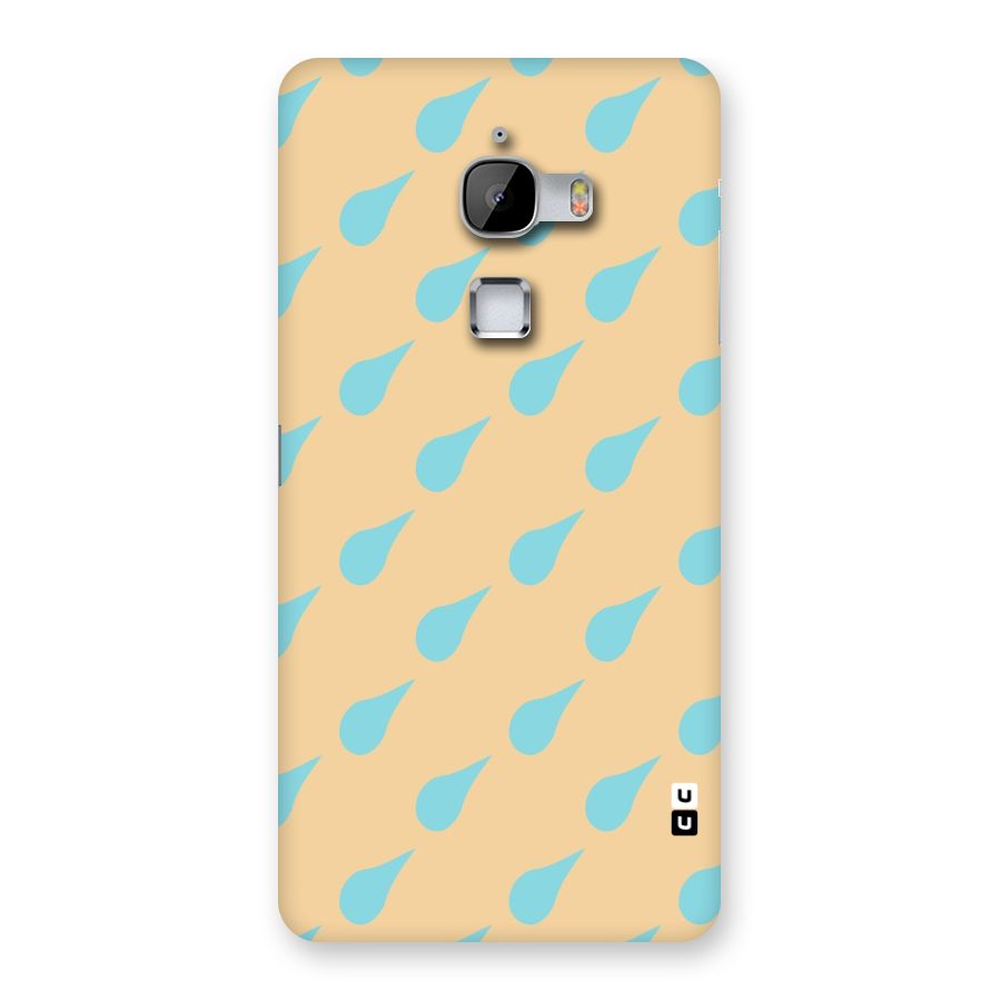 Pastel Orange Drops Back Case for LeTv Le Max